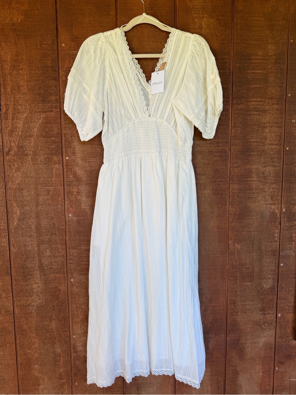 NWT Innate white dress